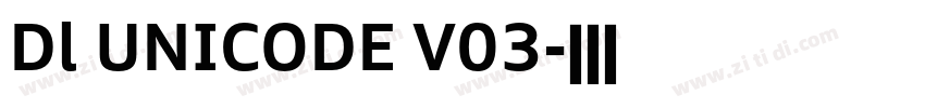 Dl UNICODE V03字体转换